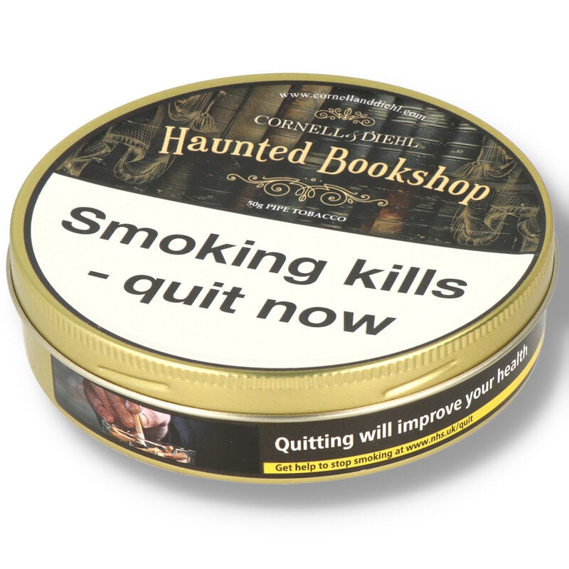 Cornell & Diehl Haunted Bookshop 50g Tin Pipe Tobacco