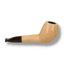 Talamona Toscano Olivewood 06 Canted Egg handmade olivewood pipe