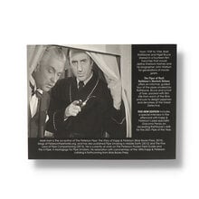 Back cover of Mark Irwins The Pipes of Basil Rathbones Sherlock Holmes