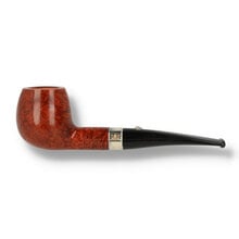 Barling Benjamin The Very Finest 1816 straight apple briar pipe with smooth red finish