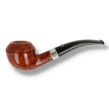 Barling Benjamin The Very Finest 1819 bent Rhodesian briar pipe with smooth finish