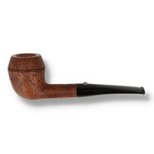 Barling Marylebone Fossil Rhodesian briar pipe with rusticated finish