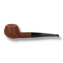 Barling Marylebone Fossil Apple briar pipe with rusticated finish