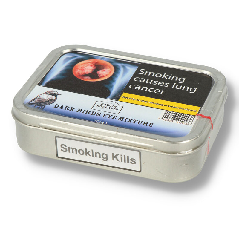 Gawith Hoggarth Dark Birds Eye Mixture 50g Tin