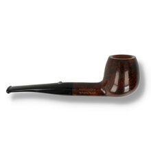 Barling 1816 apple pipe showing rounded bowl and black stem