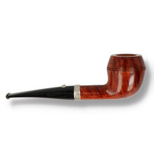 Barling Trafalgar 1817 Rhodesian pipe showing beadlines and band detail