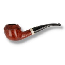 Barling Trafalgar Ye Olde Wood 1819 Rhodesian briar pipe side view