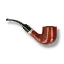 Barling Trafalgar 1823 pipe showing grain detail and metal band