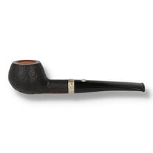 Barling Trafalgar Fossil 1818 straight apple briar pipe sandblasted finish