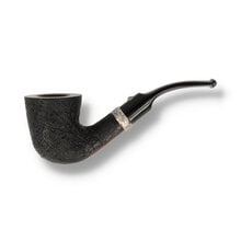 Barling Trafalgar Fossil 1821 bent Dublin sandblasted briar pipe