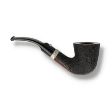 Barling Fossil 1821 bent Dublin pipe side profile metal band