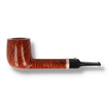 Barling Nelson 1814 Lovat briar pipe smooth finish extended shank