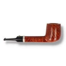 Barling The Very Finest Lovat pipe grain detail saddle stem
