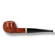 Barling Nelson 1818 curved Apple briar pipe smooth finish