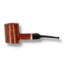 Barling Nelson Poker briar pipe upright bowl smooth finish