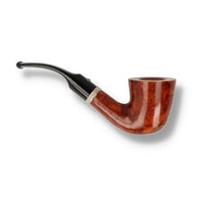 Barling bent Dublin pipe 9mm metal band