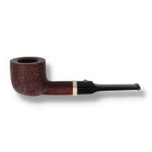 Barling Nelson Fossil 9mm Briar Pipe 1813 Pot side view