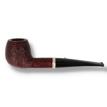 Barling Nelson Fossil 9mm Briar Pipe 1816 Apple side view