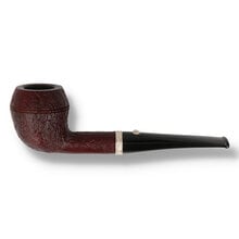 Barling Nelson Fossil 9mm Briar Pipe 1817 Rhodesian side view