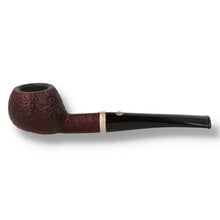 Barling Nelson Fossil 9mm Briar Pipe 1818 Apple side view