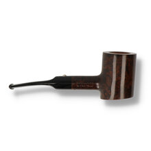 reverse angle of the A barling poker in a dark stain
