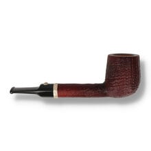opposite side view of the A lovat in a deep brown rusticated finish