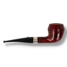 opposite side angle of the A curved Rhodesian in a glossy red stain and metal band