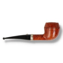 A straight Rhodesian in a rich glossy brown stain with metal band