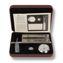 A Csonka Smokit Humididy Controlled storage with clock and ashtray