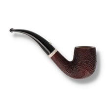 Rustic Barling Nelson Fossil 1822 9mm tobacco pipe