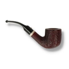 Rustic Barling Nelson Fossil 1823 9mm tobacco pipe