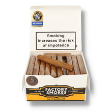 A full box of 50 cigarillos with a connecticut shade wrapper
