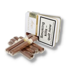 An open tin of Davidoff Dominican Maduro 