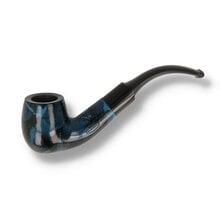 Sarome Moss SP10-7310 blue pearwood pipe with curved stem