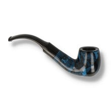 Sarome Moss SP10-7310 blue pearwood pipe with curved stem