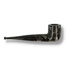 A straight billiard in a grey camo finish