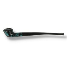 A curved Rhodesian with a Turquoise camo finish