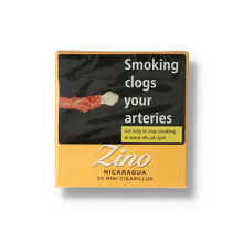 Single Pack of Zino Yellow Nicaraguan Cigarillos