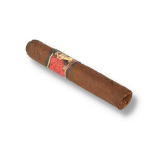 A single Drew Estate Deadwood Leather Rose Petit Corona