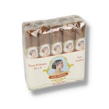 Bundle of 10 Casa Turrent Macarena Short Robusto cigars in original cellophane packaging with Macarena branding.
