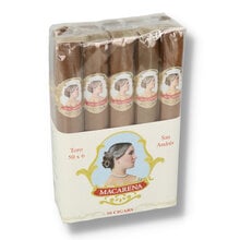 Bundle of 10 Casa Turrent Macarena Toro cigars in original packaging showing the 6 x 50 Toro vitola and San Andrés wrapper.