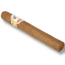 Single Casa Turrent Macarena Toro cigar displaying its natural Mexican San Andrés wrapper and decorative Macarena cigar band.