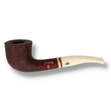 A sandblasted Dublin with a quarter bent cream stem